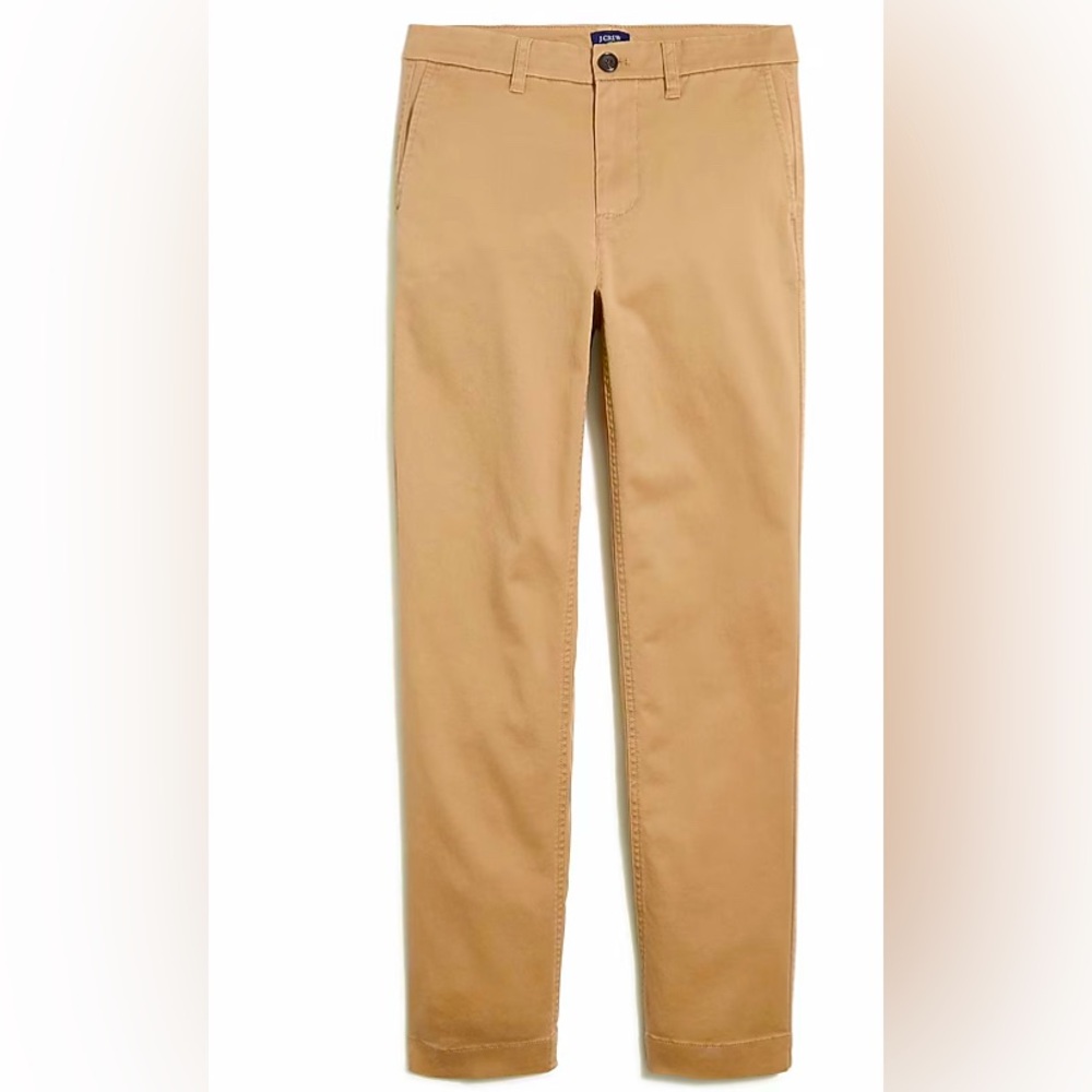 J Crew High-Rise Girlfriend Chino size 6 in camel.